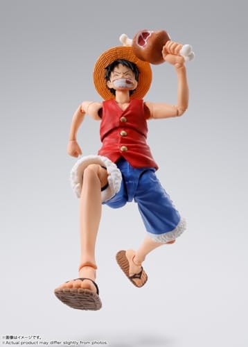 TAMASHII NATIONS - One Piece - Monkey D. Luffy -Romance Dawn- S.H.Figuarts Ac...