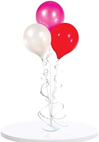 PermaShine - Reusable and Helium Free Triple Balloon Bouquet - Permanent Plas...