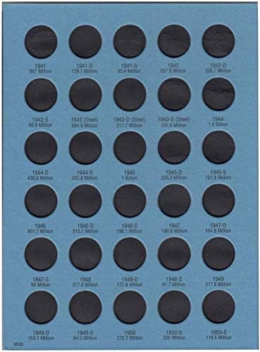 Whitman US Lincoln Cent Coin Folder Four Volume Set 1909 - Date #’s 9004, 903...