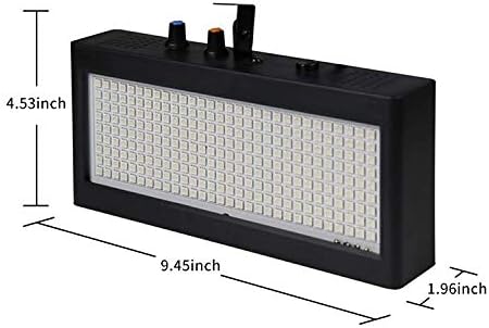 Stage Strobe Light, Super Bright Flash Stage Lighting, Sound Activated and Sp...