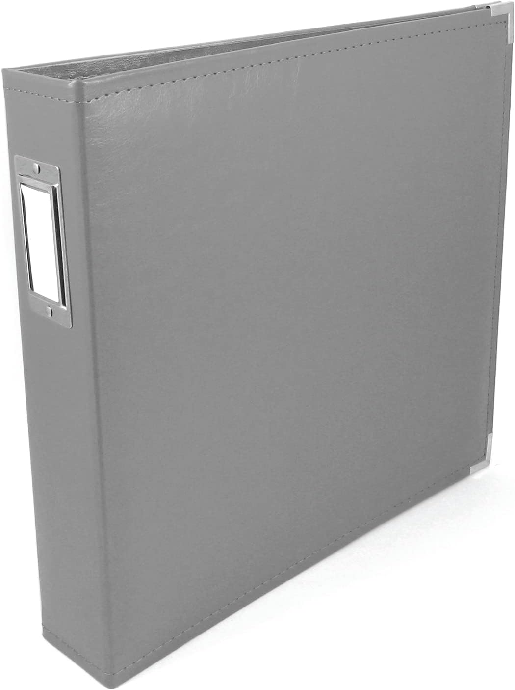 We R Memory Keepers 12x12 Photo Album - Faux Leather with 5 Page Protectors a...