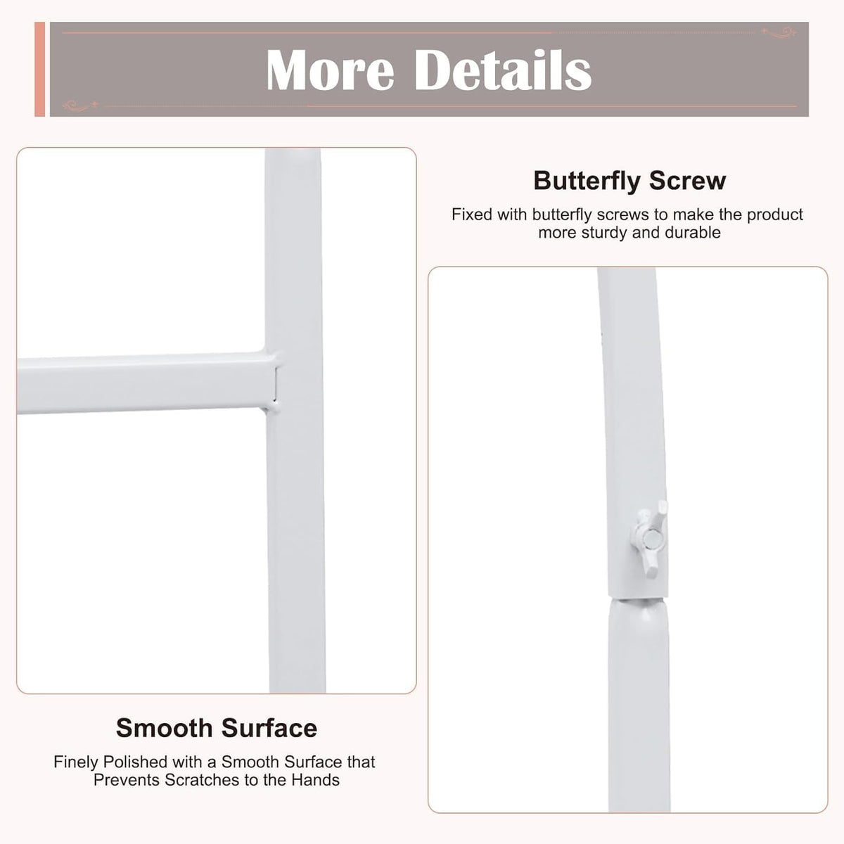 Metal Open Arch Backdrop Stand, 7.2FT Double Arch Backdrop Frame with Base
