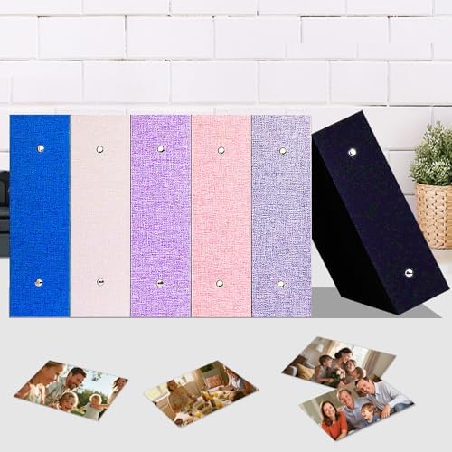 Ruibytree Extra Large Capacity Photo Album 4x6 Pictures 1000 Pockets, Black