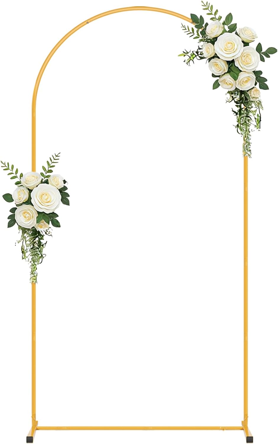 7.2FT Arch Backdrop Stand,Balloon Arch Stand Wedding Back Drop Arch Stand