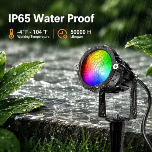 Halloween Spotlight Outdoor 15W with Remote Control 110V COB LED Spot Lights ...
