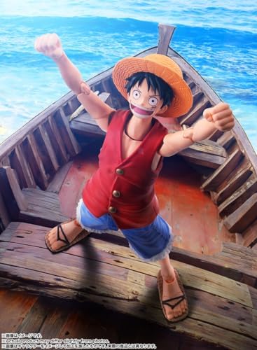 TAMASHII NATIONS - One Piece - Monkey D. Luffy -Romance Dawn- S.H.Figuarts Ac...