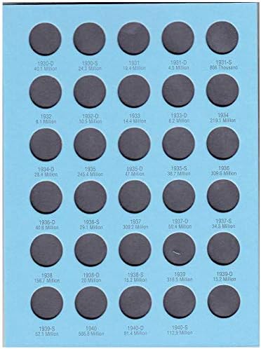 Whitman US Lincoln Cent Coin Folder Four Volume Set 1909 - Date #’s 9004, 903...