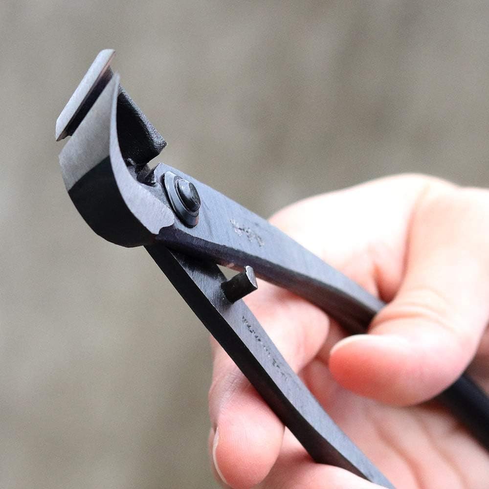 Wazakura 4PCS Bonsai Tool Kit, Traditional Scissors and Concave Cutter