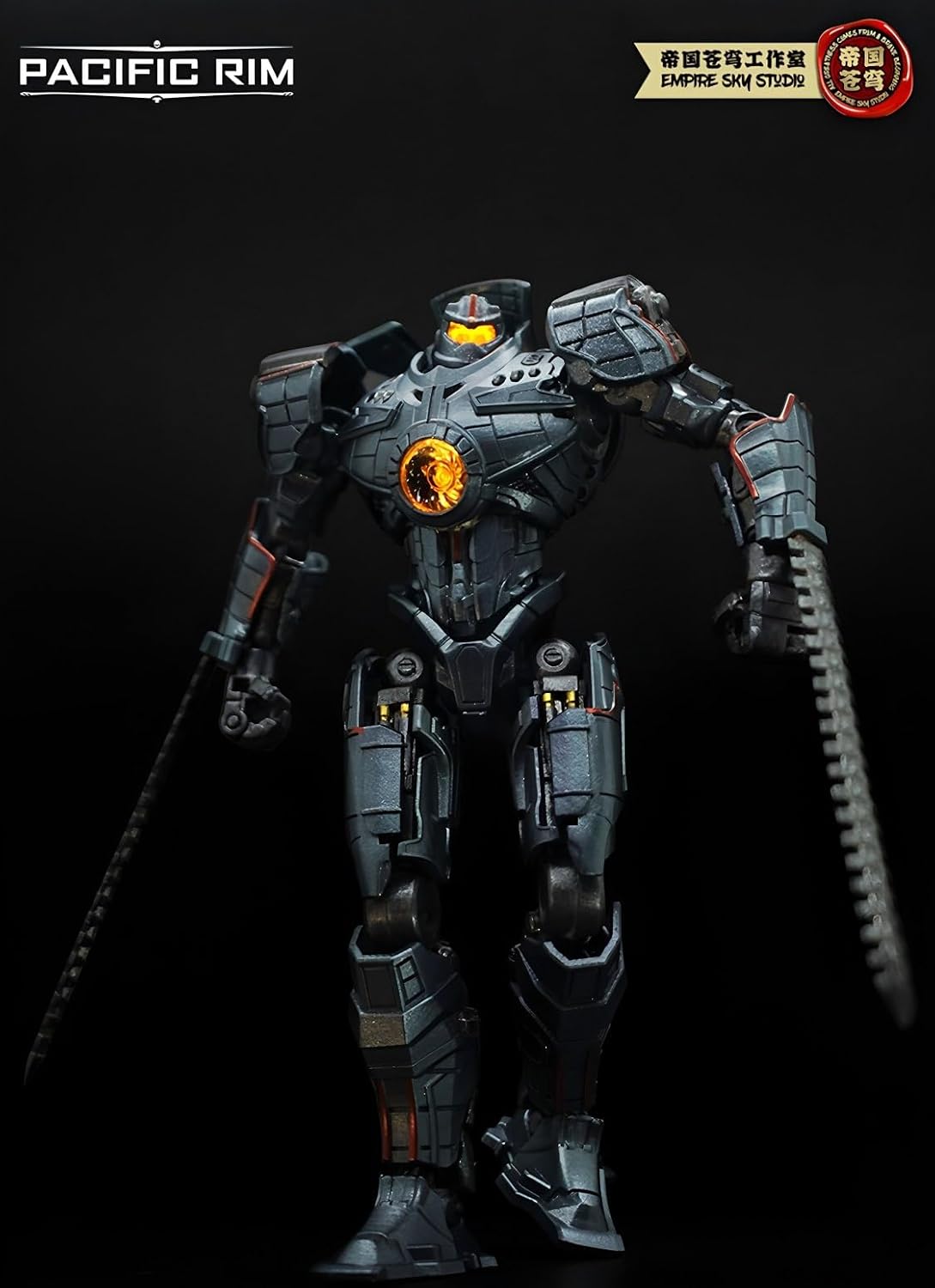Pipigirl x Empire Sky Studio 1/12 Pacific Rim Mech Action Figure, Boxed Uniqu...