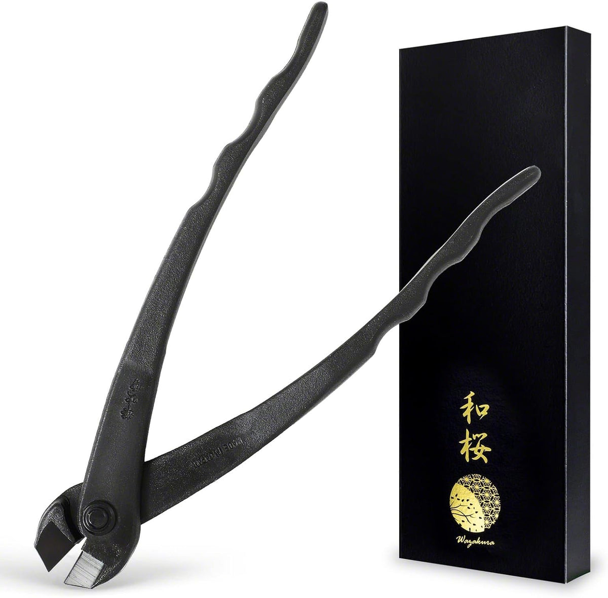 Wazakura Bonsai Wire Cutter 7.7in, Hand Forged Japanese Carbon Steel