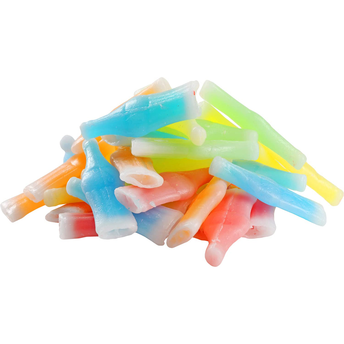 Wax Bottle Candy - 3 Pounds - Juice Filled Wax Candies