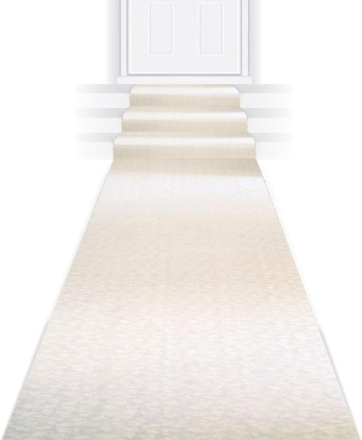 Beistle Wedding Celebration Party Aisle Runner - 100' - White