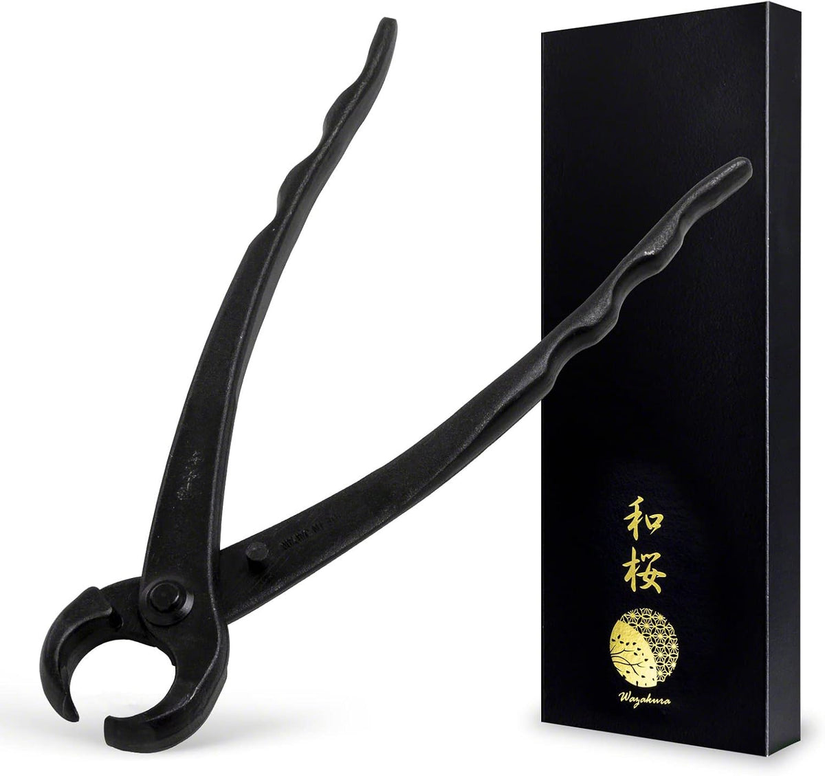 Wazakura Bonsai Knob Cutter 8.3in, Hand Forged Japanese Carbon Steel Tool