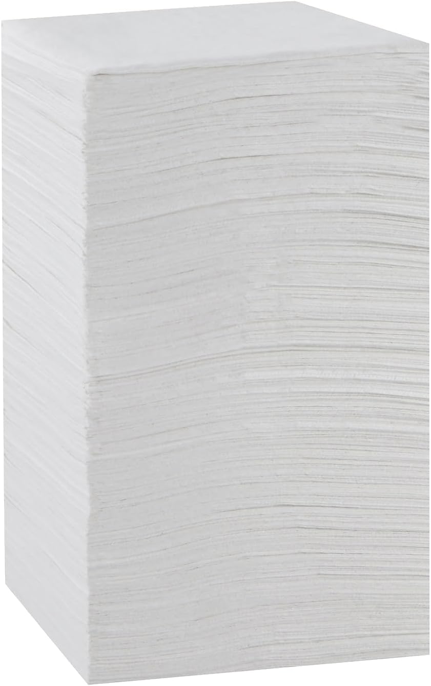 Dixie 1-Ply Beverage Napkin by GP PRO (Georgia-Pacific), White, 1/4 Fold, 960...