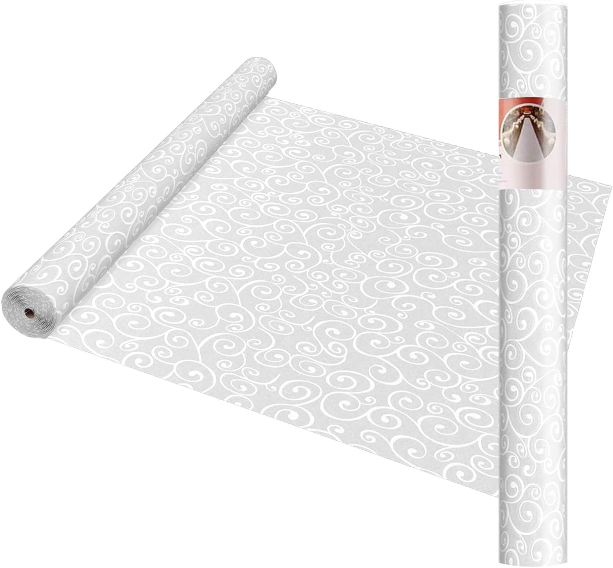 Thickened Aisle Runner for Wedding CeremonyFeet White Aisle Runner Walkway fo...