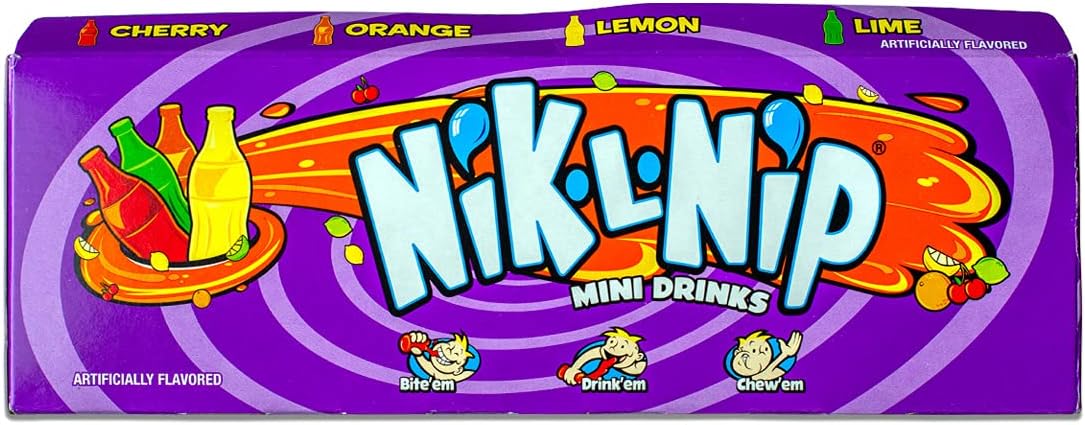 Nik L Nip Candy Wax Bottles - 72 ct