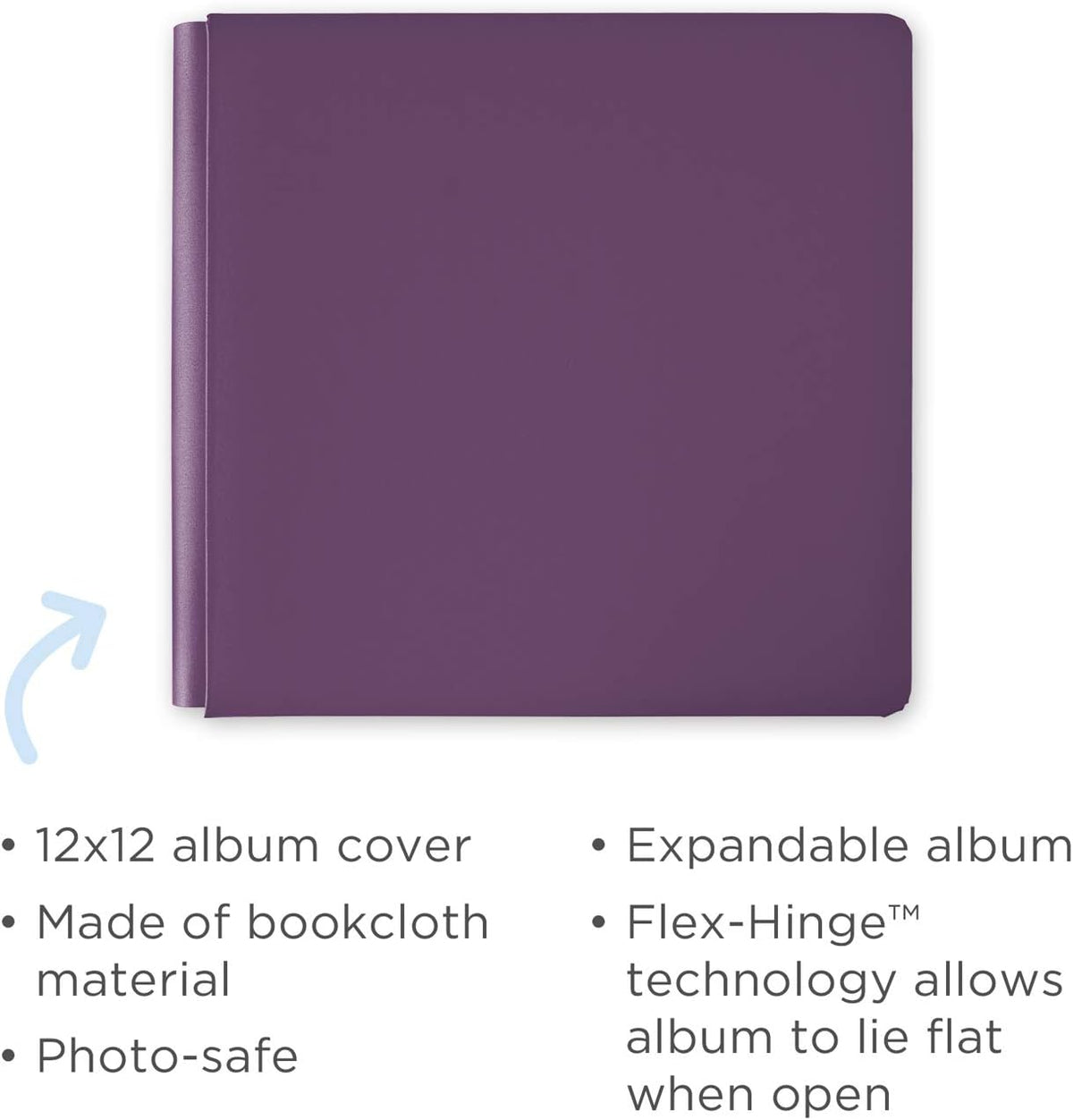 Creative Memories 12x12 Album Coverset (Eggplant)