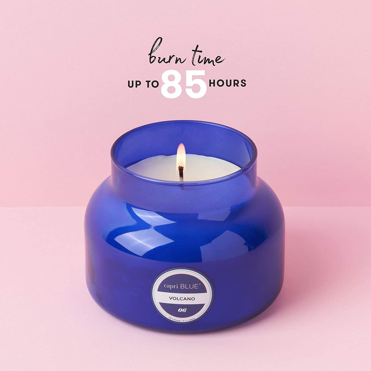 Capri Blue Volcano Scented Candle | Glass Jar | Blue, 19 oz