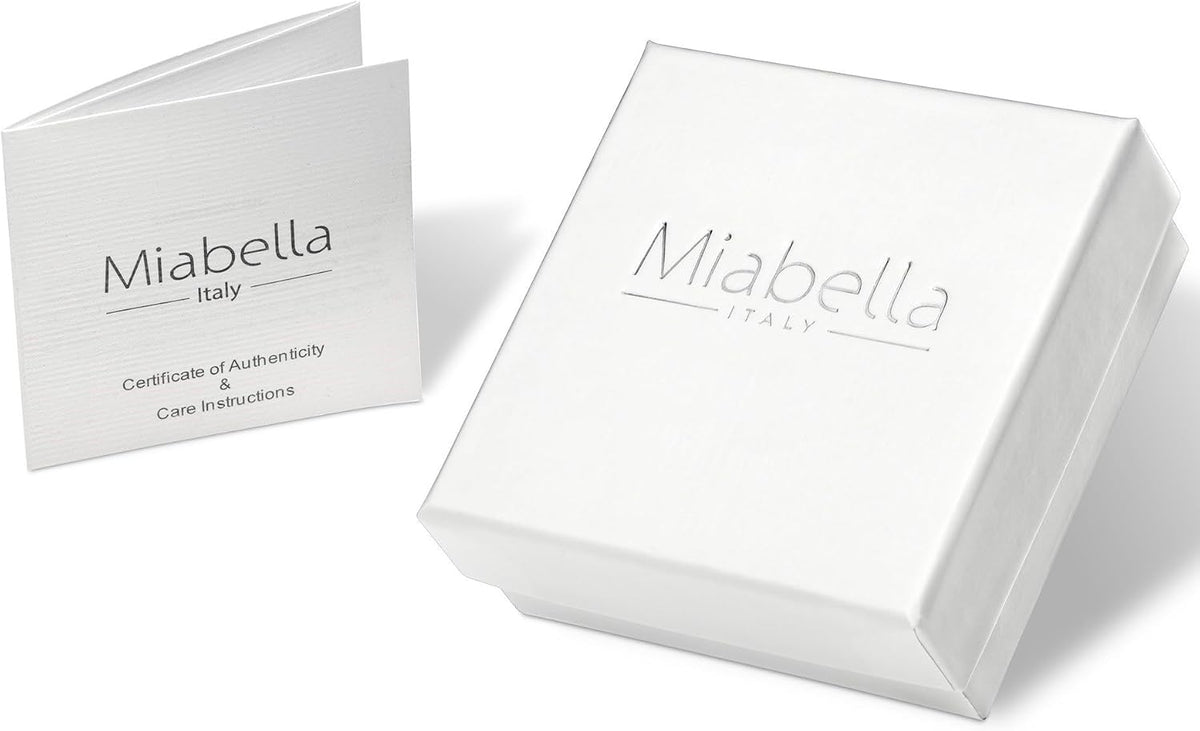 Miabella Italian 18K Gold Over 925 Sterling Silver 5mm Mesh Bracelet Women