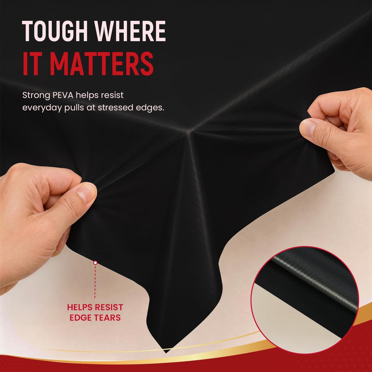 Plastic Table Cover, 300 Ft X 54 In Disposable Table Cloth Rectangle Table