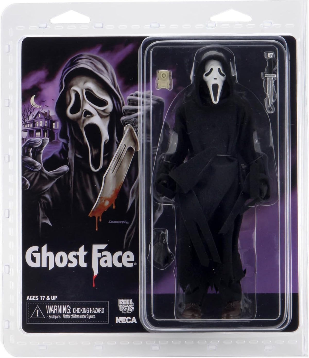 NECA Ghost Face – 8” Clothed Action Figure – Ghost Face