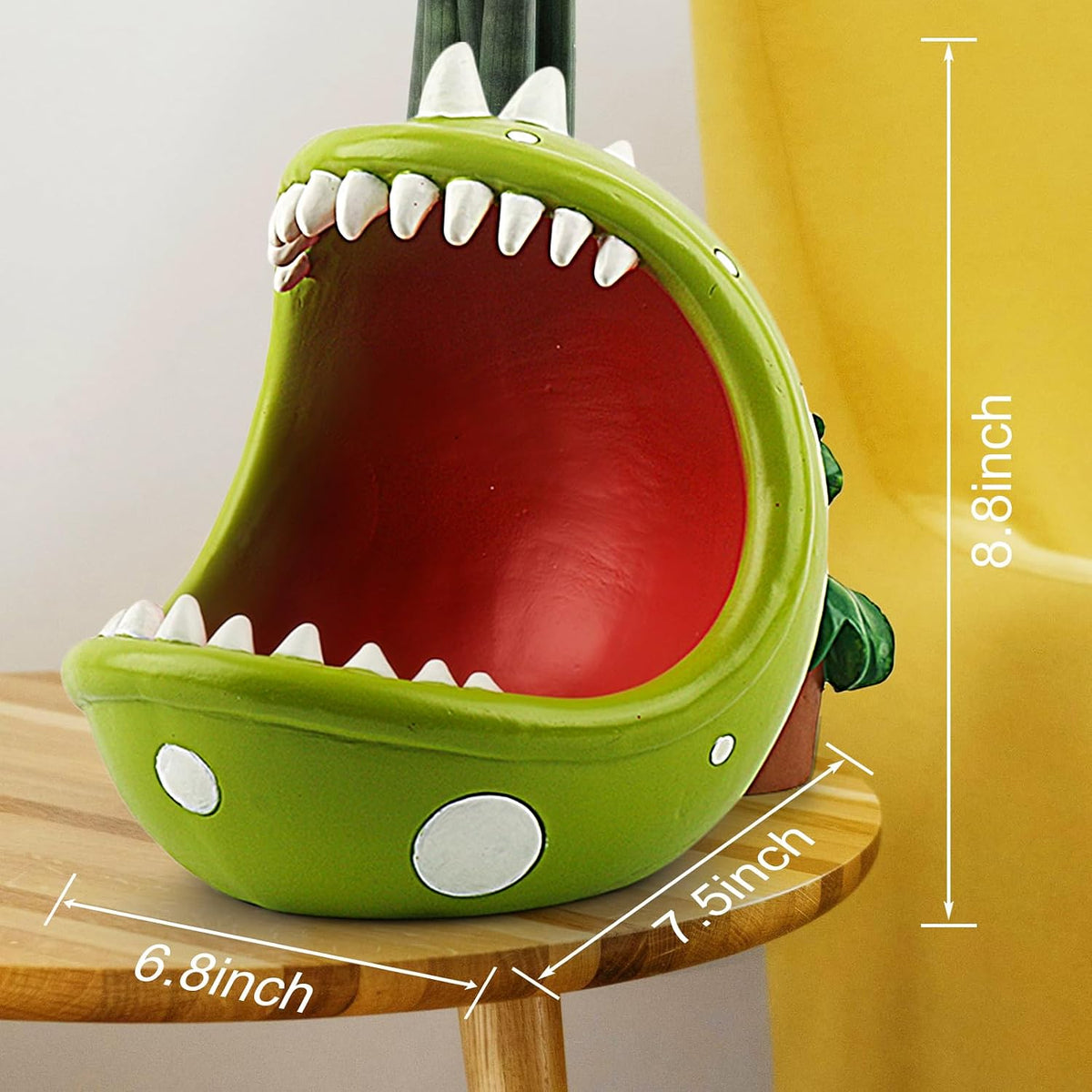Piranha Plant Large Candy Bowl For Candy Dish Key Bowl Decorative Bowl Home D...