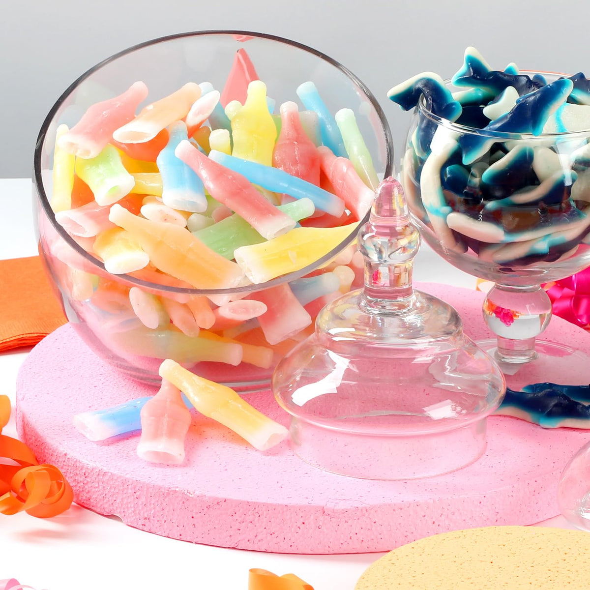 Wax Bottle Candy - 4 Pounds - Pastel Favors
