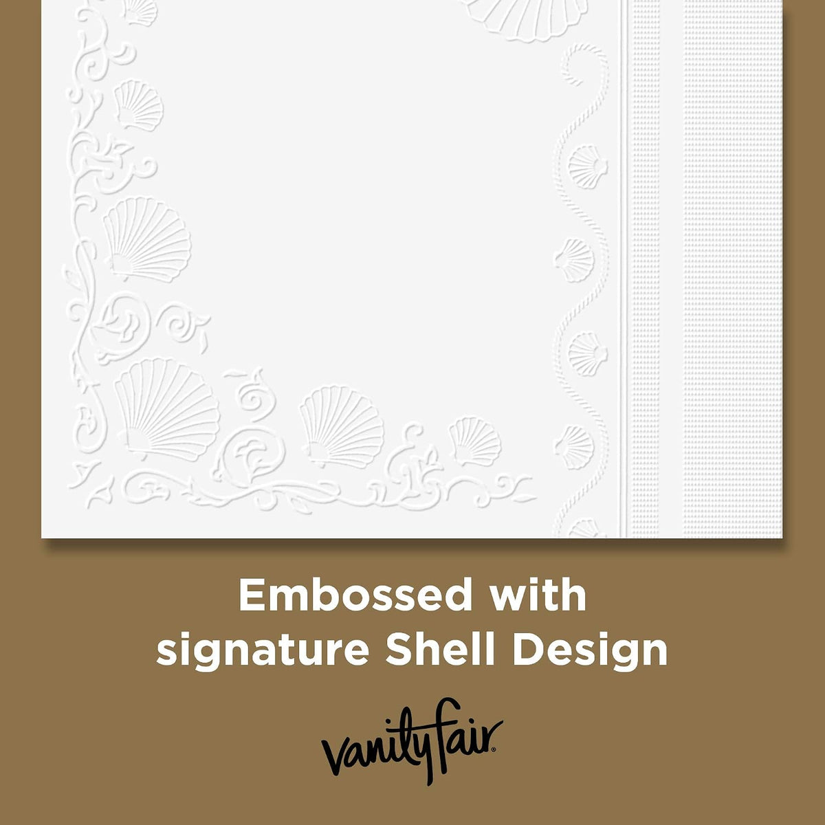 Vanity Fair Entertain Beverage Paper Napkins, 480 Count, Disposable Napkins M...
