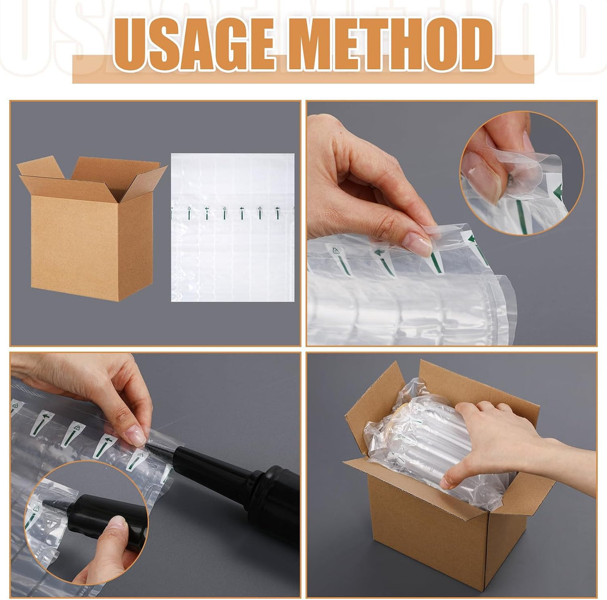 25 Sets 48 Sets Mug Boxes with Bubble Pouches, Khaki