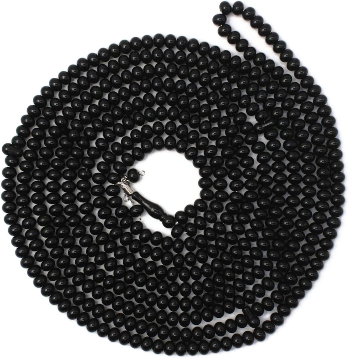 Mega 1000 Bead Black Color Prayer Beads | Classic Tasbih/Rosary/Mala with 100...
