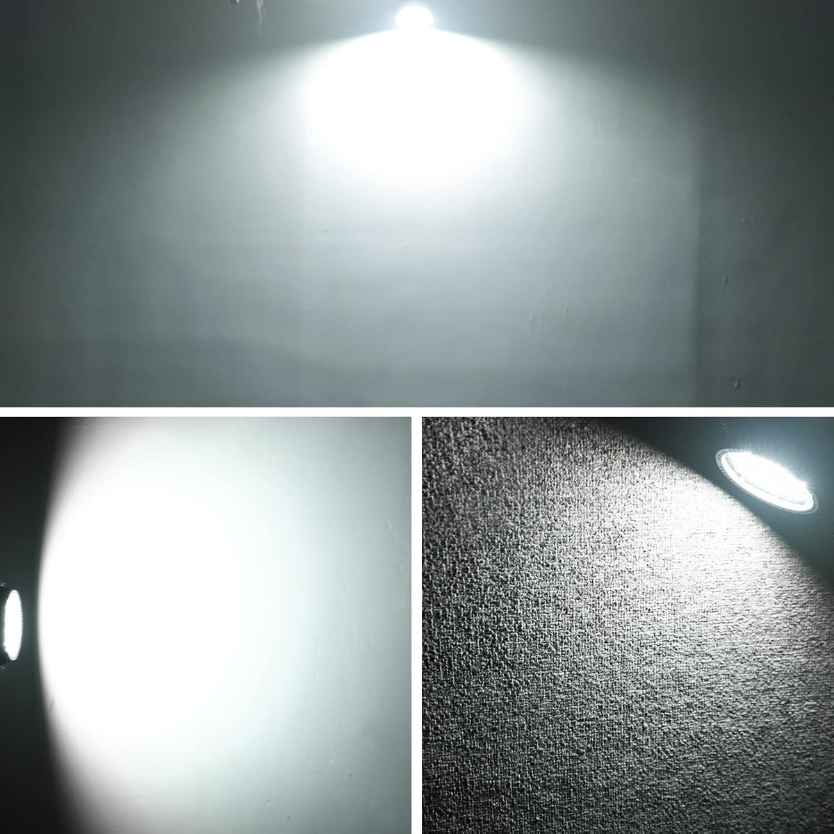 Telbum White Strobe Lights Halloween Super Bright 78 LEDs Strobe Light for Pa...