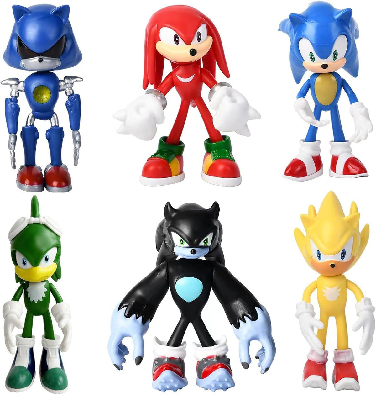 Hedgehog Action Figure, 6.5in Hedgehog Style Statue Handcrafted Collectible f...