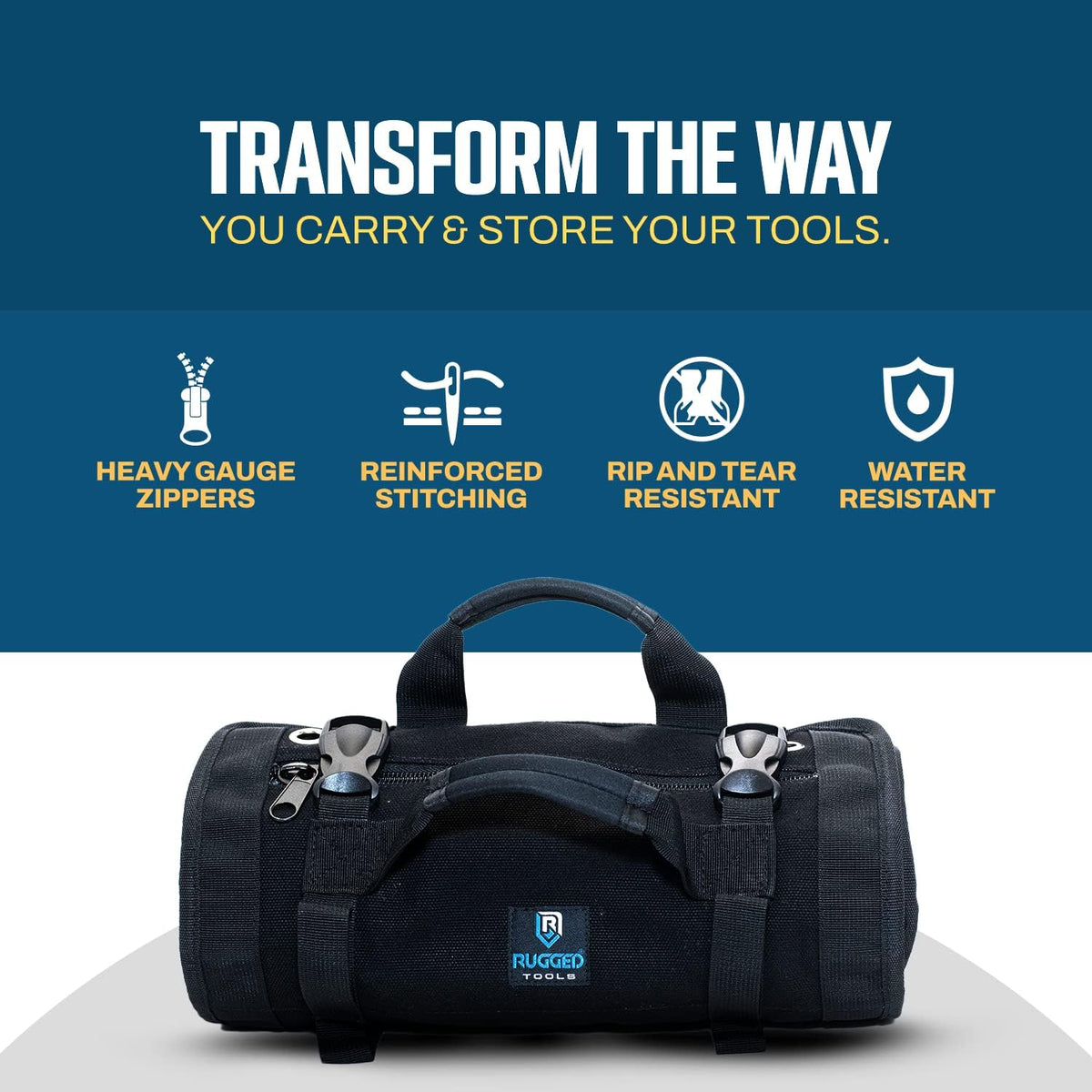 Rugged Tools Titan Deluxe Tool Roll