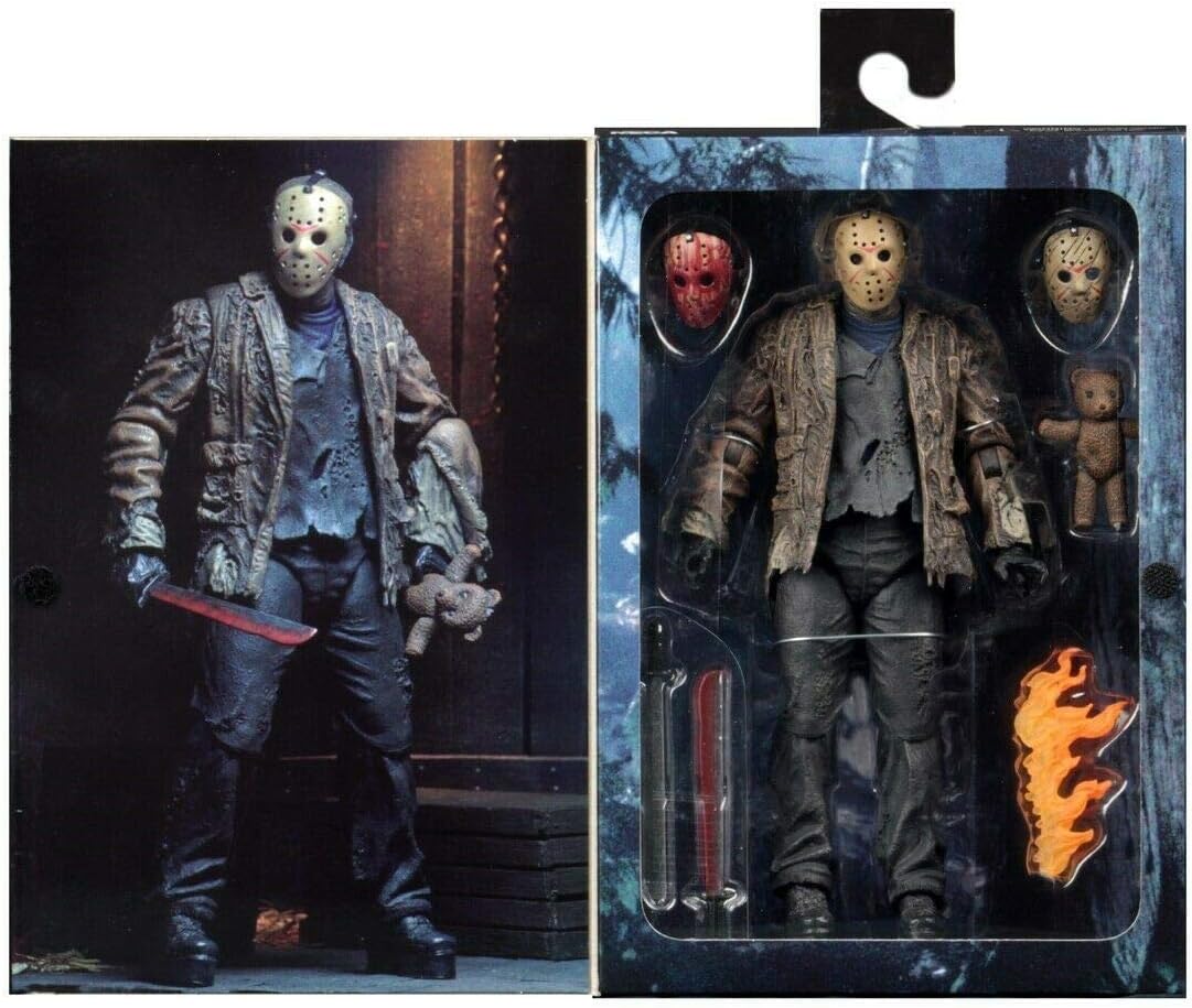 NECA Freddy vs Jason - 7” Scale Action Figure - Ultimate Jason