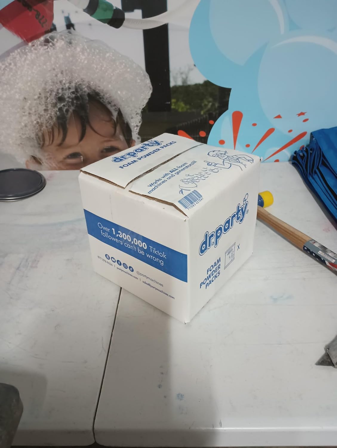 Professional Foam Solution; makes 420 gallons of foam party solution