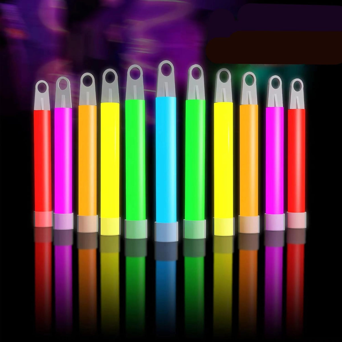 Glow Fever Glow Sticks 200pk Premium Glow in The Dark Light Up with Lanyards,...