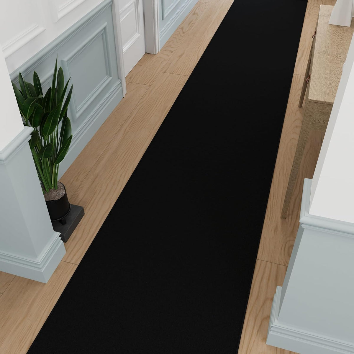 Ottomanson 3x10 Hallway Runner Rug – Non-Slip Kitchen Rugs