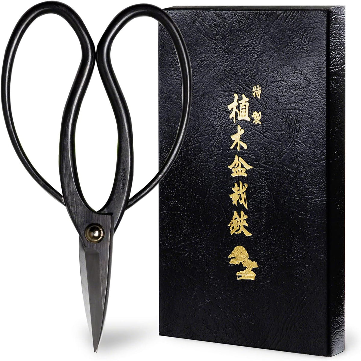 Wazakura Traditional Bonsai Scissors 7in, Carbon Steel Pruning Shears