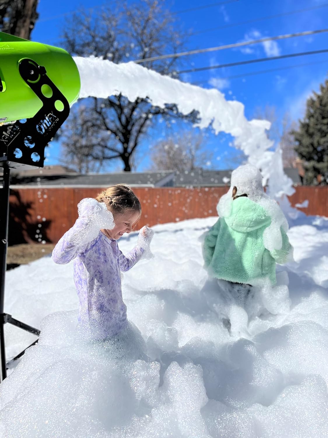 Most Reliable bubble party mix; Hours of foam; Works with all Foam Machines