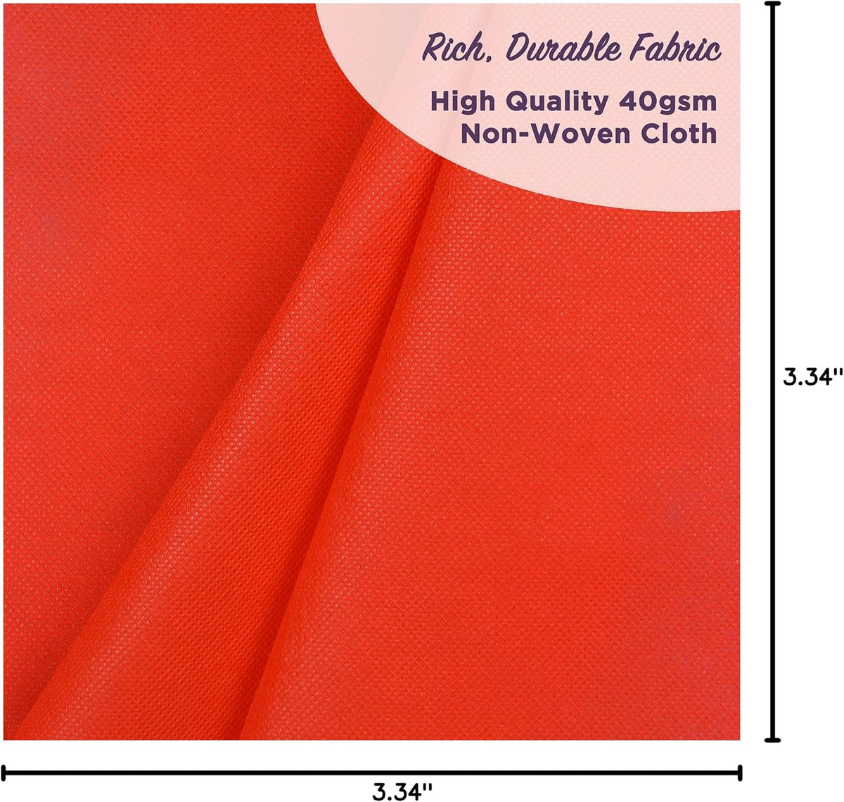 J&A Homes Red Aisle Runner - Professional-Grade Nylon, Includes Tape Doub...