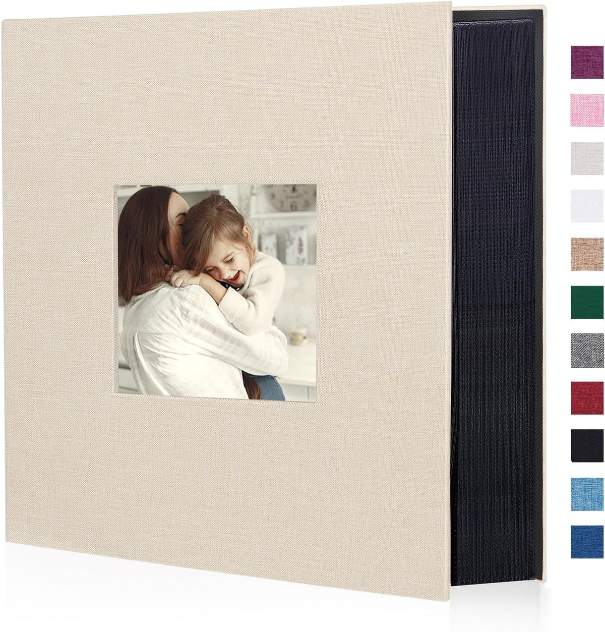 Artmag Fabric Photo Album 4x6 1000 Large Capacity for Family Wedding Annivers...