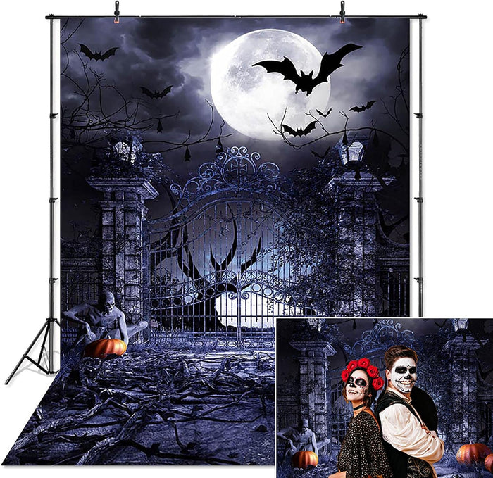 Avezano Halloween Photography Backdrop 7x10ft