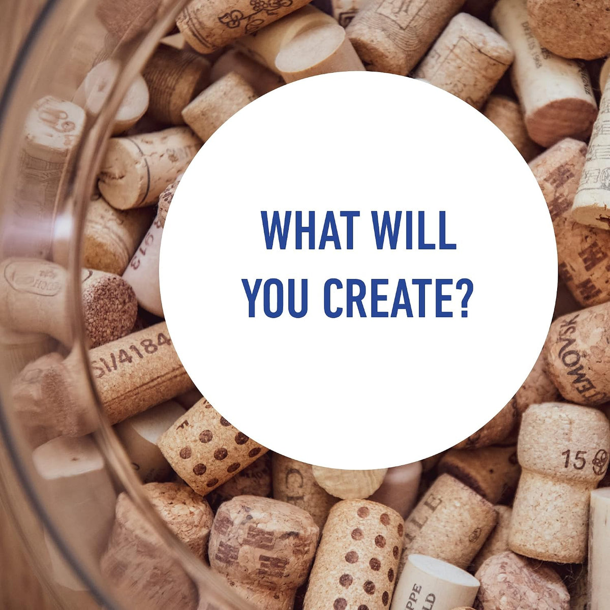 Premium Recycled Corks, Natural Wine Corks From Around the Us - 250 Count