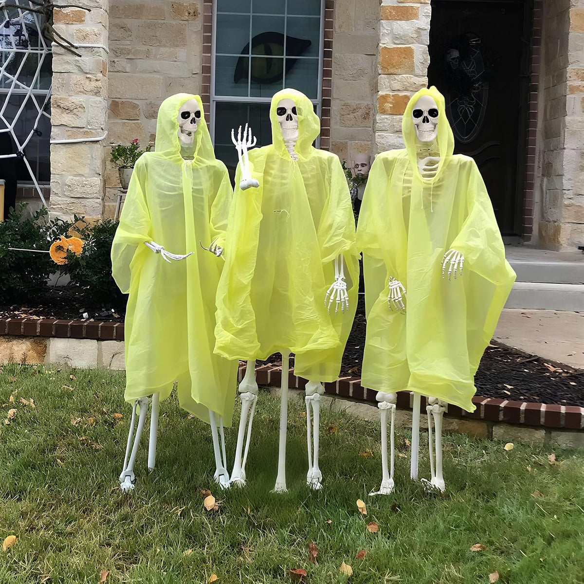 5.4 FT Halloween Life Size Skeleton, Full Size Skeleton Poseable
