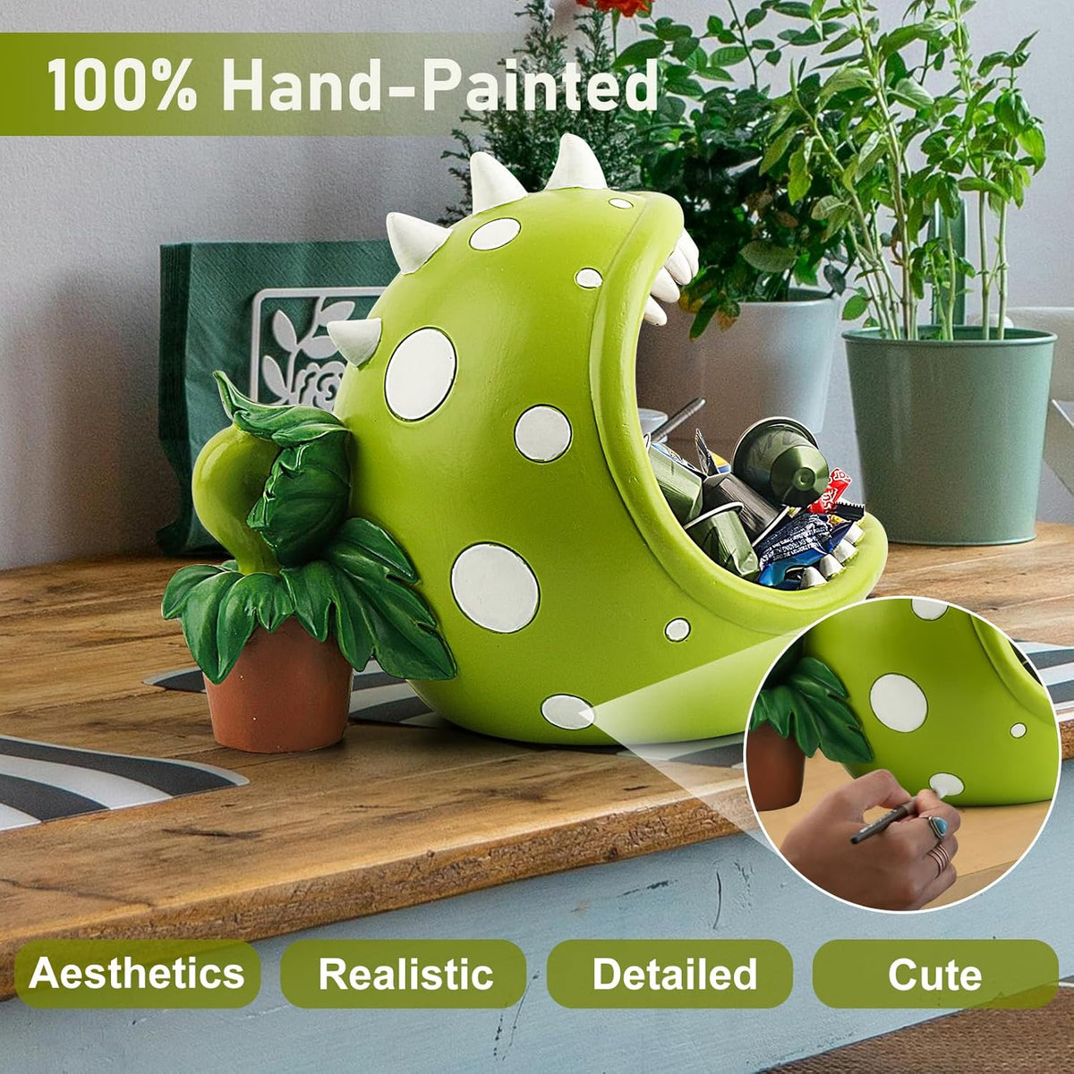 Piranha Plant Large Candy Bowl For Candy Dish Key Bowl Decorative Bowl Home D...