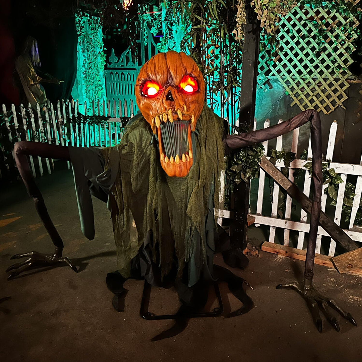 Haunted Hill Farm 4.5-Ft. Groundbreaking Jack Animatronic by Tekky