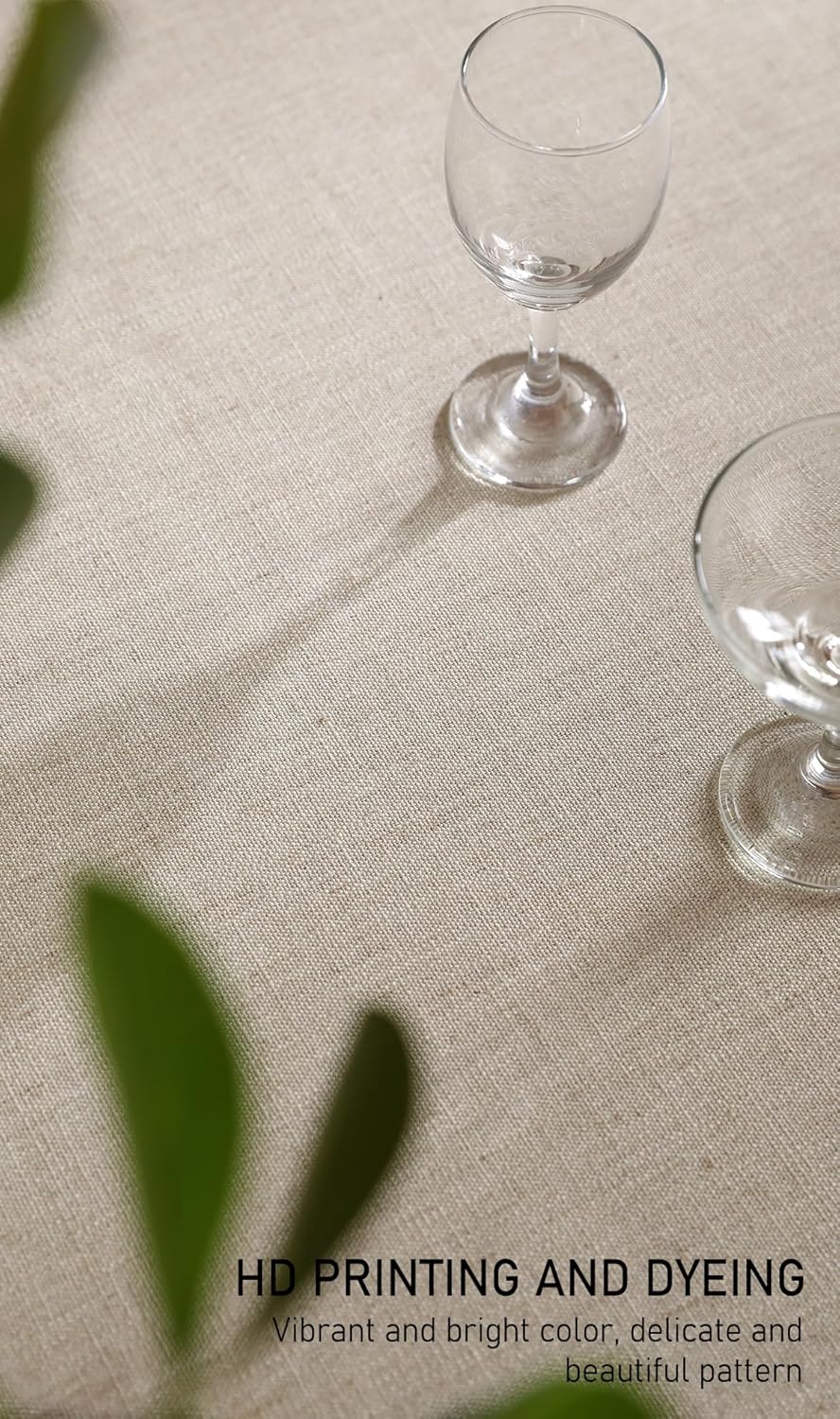 ISAENNE Designer Vintage Square Christmas Tablecloth,55"x55"