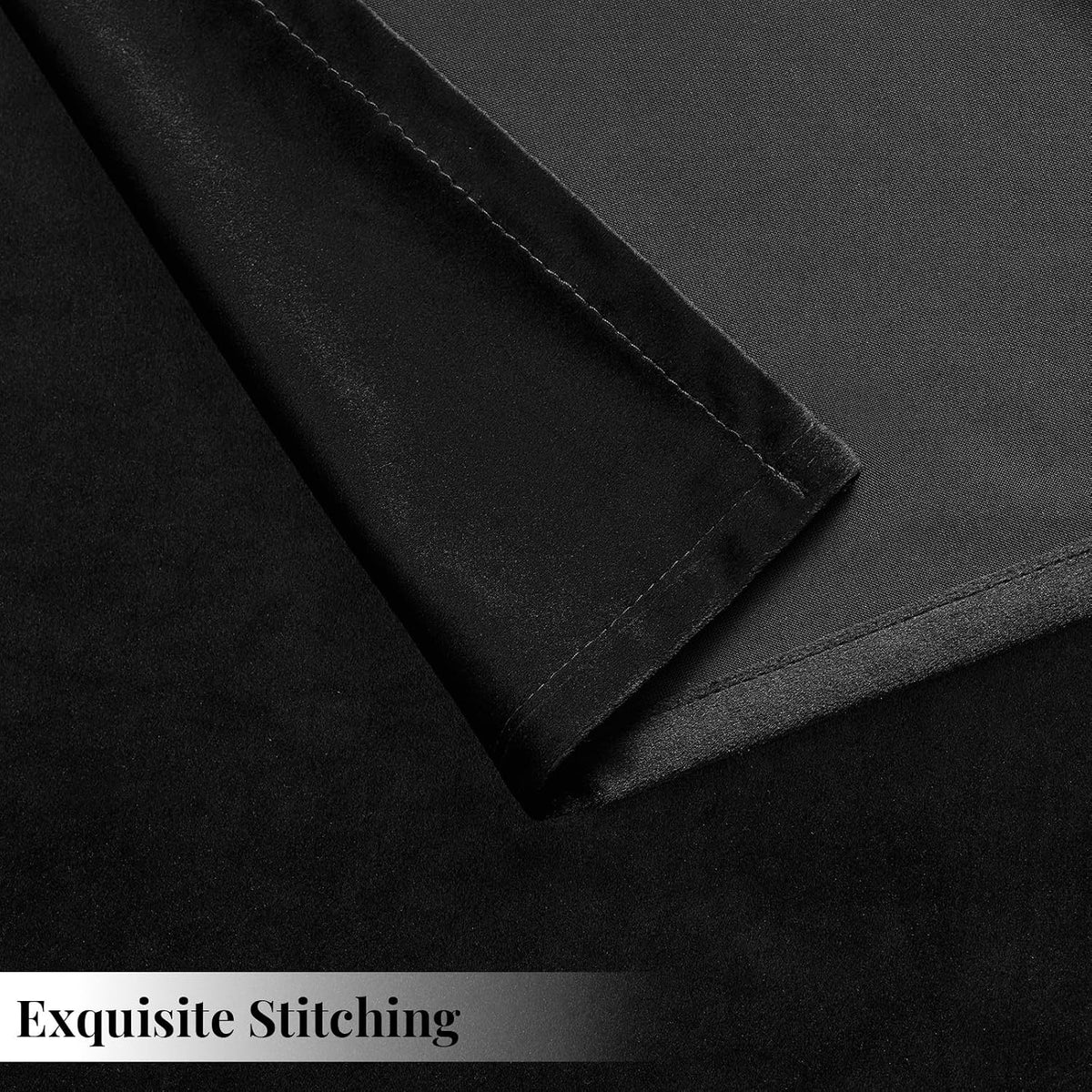 Gothic Black Velvet Tablecloths Rectangular: Halloween Luxury Table Cloth