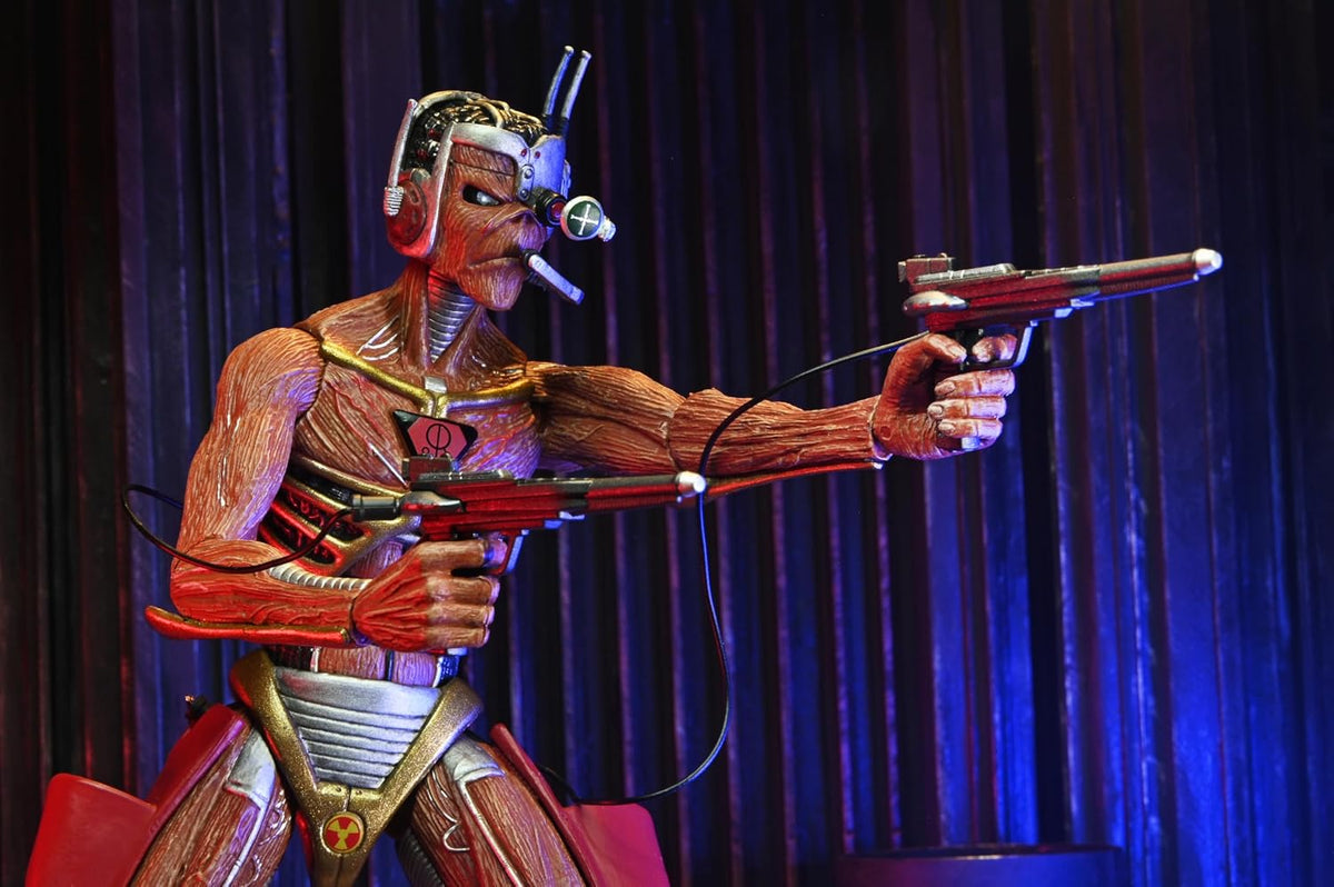 NECA Iron Maiden Future Past World Tour Ultimate Senjutsu Eddie and Somewhere...