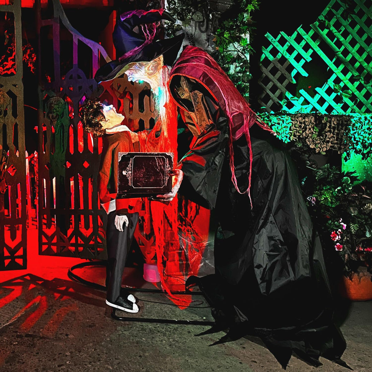 Haunted Hill Farm 7.0-Ft. Animatronic Soul Harvester by Tekky